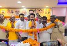 नामांकन कार्यक्रम की तैयारी को लेकर एनडीए की हुई बैठक,खगड़िया के हर एक काम कर इतिहास बनायेंगे:राजेश वर्मा